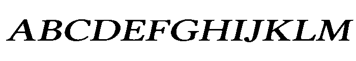 Old String Bold Italic Font UPPERCASE