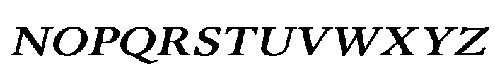 Old String Bold Italic Font UPPERCASE