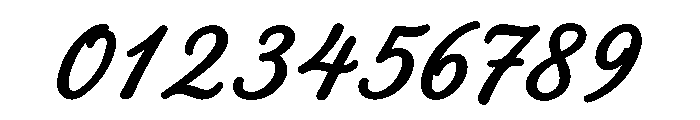 Old String Bold Script Font OTHER CHARS