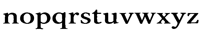 Old String Bold Font LOWERCASE