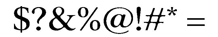 Old String Medium Font OTHER CHARS