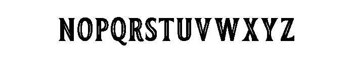 Old Vintage Victorian III Reg Font LOWERCASE