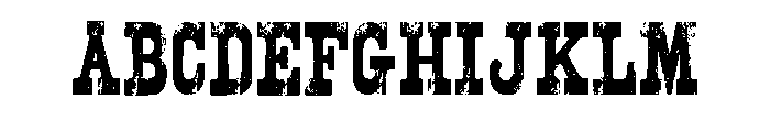 Old West Rebel Regular FONT