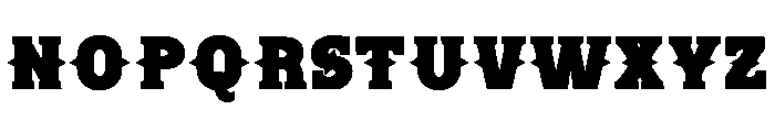 Old West Regular Font LOWERCASE