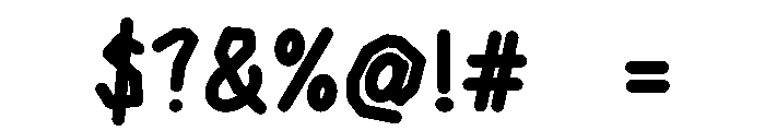 Old fashion Font OTHER CHARS