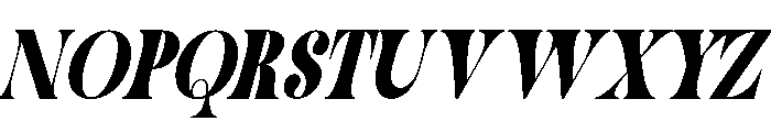 Olde Acosali Italic Font UPPERCASE