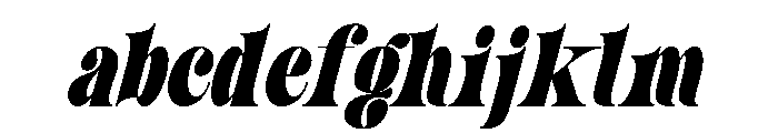Olde Acosali Italic FONT