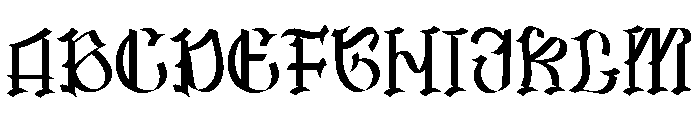 Olden Stones Font UPPERCASE