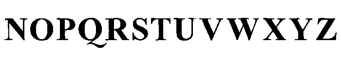 Oldink Organic Font UPPERCASE