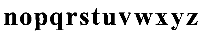 Oldink Organic Font LOWERCASE