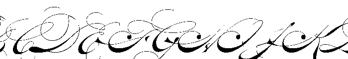 Oldisire Script Font UPPERCASE