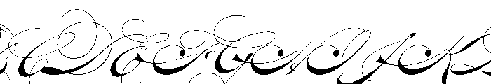 OldisireScript Font UPPERCASE