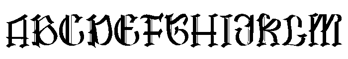 Oldstone Lines Font UPPERCASE