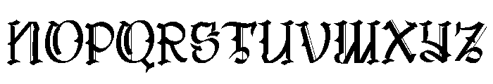 Oldstone Lines Font UPPERCASE