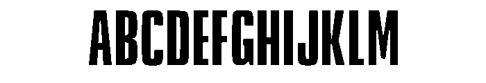 Oldtown Bold Regular Font UPPERCASE