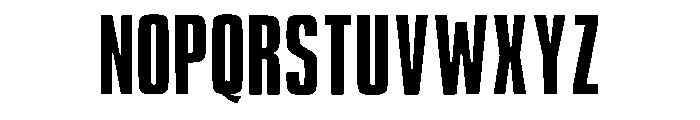 Oldtown Bold Regular Font UPPERCASE