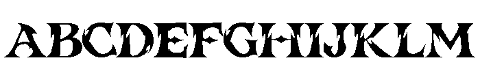 Olepus Font UPPERCASE