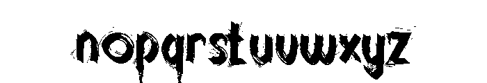 Oligarchs Land Font LOWERCASE