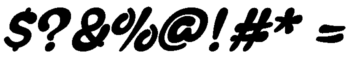 Oligeb Regular Font OTHER CHARS
