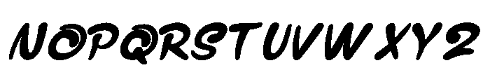 Oligeb Regular Font UPPERCASE