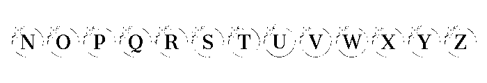 Olive Crest Font UPPERCASE
