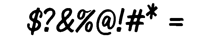 Olive_Drab Font OTHER CHARS