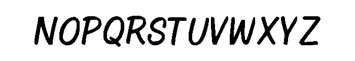 Olive_Drab Font LOWERCASE
