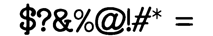 Olive_Feather Font OTHER CHARS