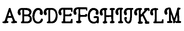 Olive_Feather Font UPPERCASE