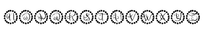 Olivenza Monogram Font UPPERCASE