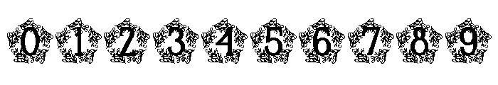 Oliveora Monogram Font OTHER CHARS