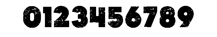 Oliver Grunge Regular Font OTHER CHARS