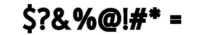 Oliverna Black Font OTHER CHARS