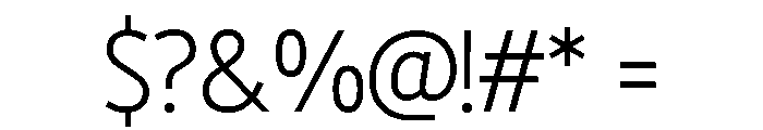Oliverna Light Font OTHER CHARS