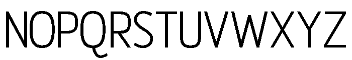 Oliverna Light Font UPPERCASE