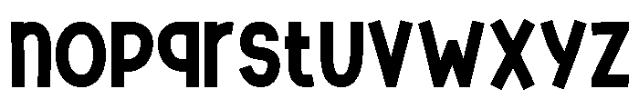 Oliviere Font LOWERCASE