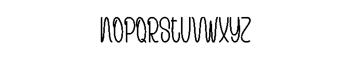 Olivrae Font UPPERCASE