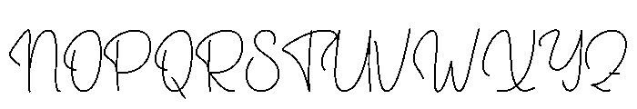 Olshop Font UPPERCASE