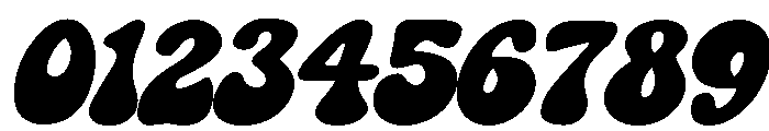 Olygan Retro Italic Font OTHER CHARS
