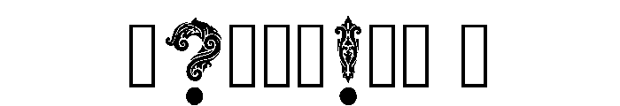 Olympias Regular Font OTHER CHARS