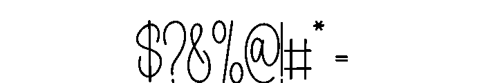 Olympush Font OTHER CHARS