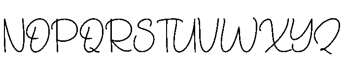 Olympush Font UPPERCASE