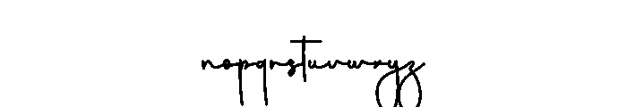 Olympush Font LOWERCASE