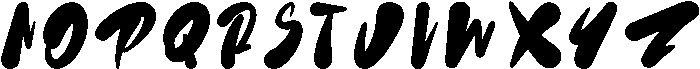 OLIVIA Regular otf (400) Font UPPERCASE