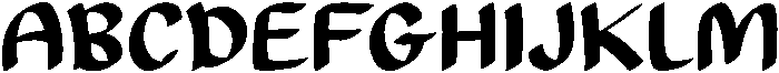 OLIVIA Regular otf (400) Font UPPERCASE