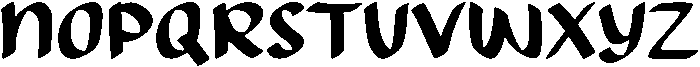 OLIVIA Regular otf (400) Font UPPERCASE