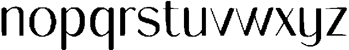 Olario Regular otf (400) Font LOWERCASE
