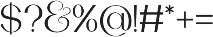 Olarwe Regular otf (400) Font OTHER CHARS