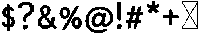 Old Archive Sans Bold otf (700) Font OTHER CHARS