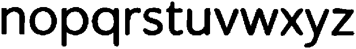 Old Archive Sans Bold otf (700) Font LOWERCASE